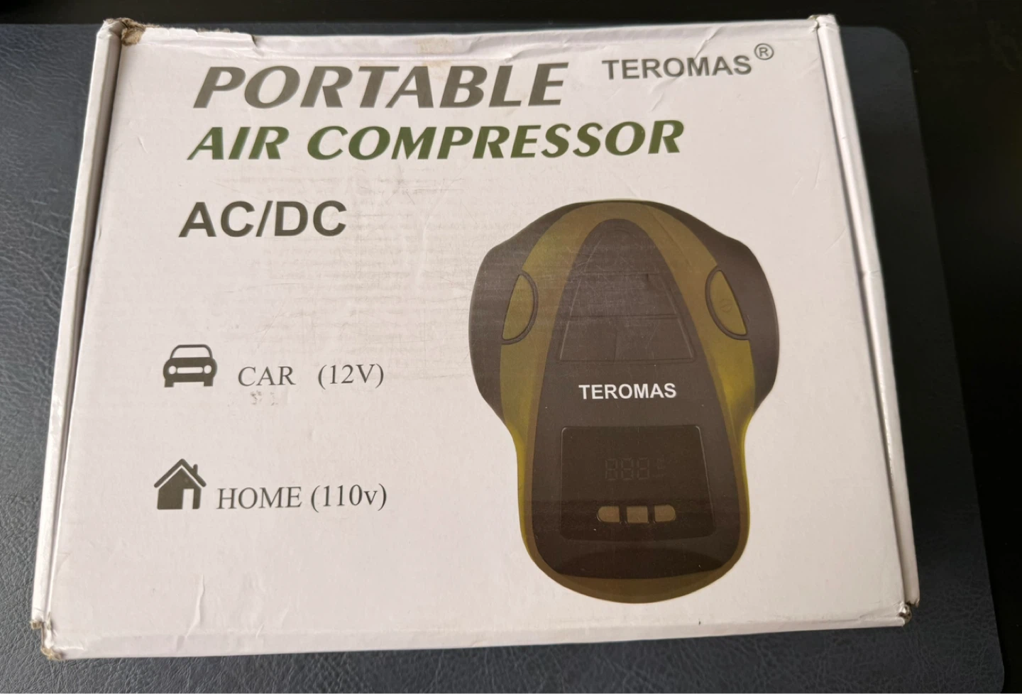 TEROMAS Portable AC/DC Air Compressor