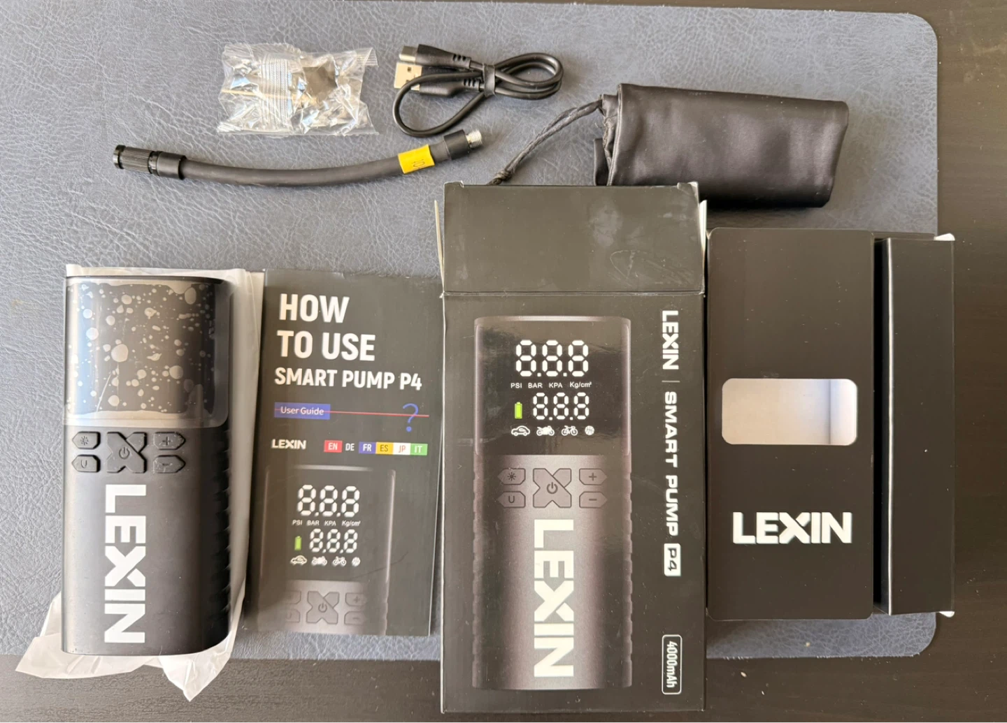 Lexin P4 Smart Air Pump - photo 3