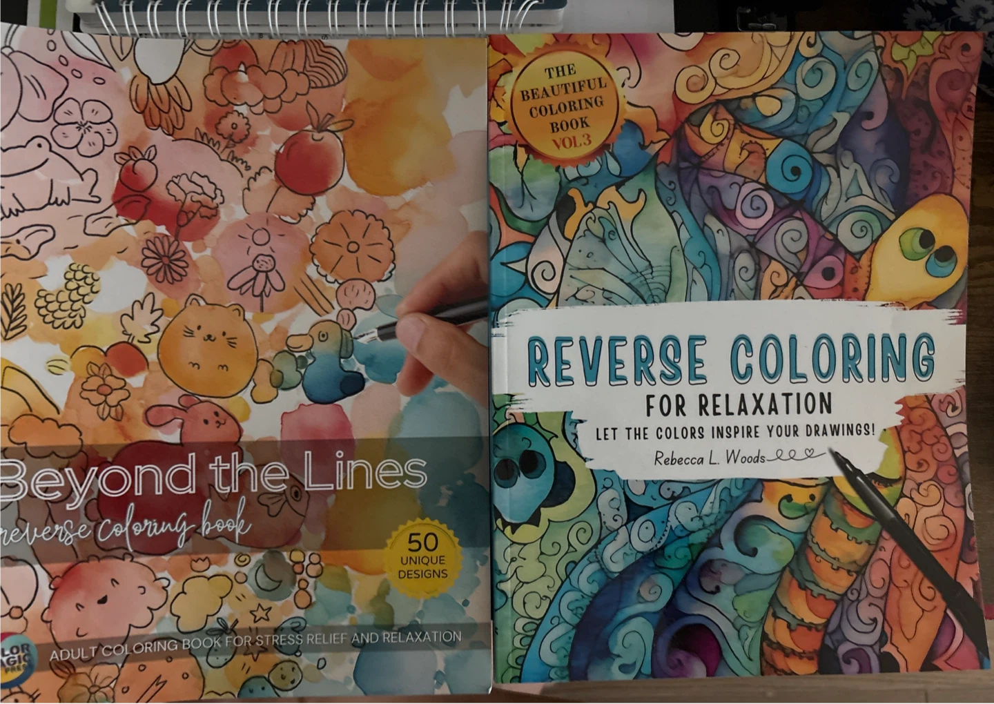 Beyond the Lines & The Beautiful Coloring Book Vol. 3