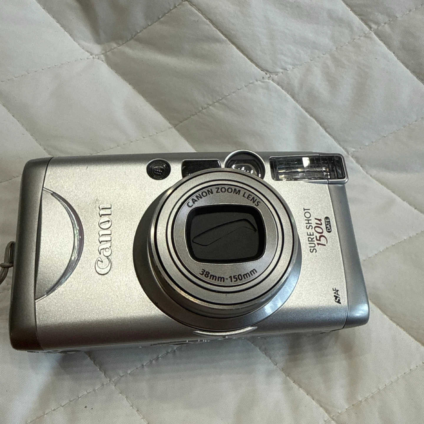 Canon Sure Shot 150u Gold Camera