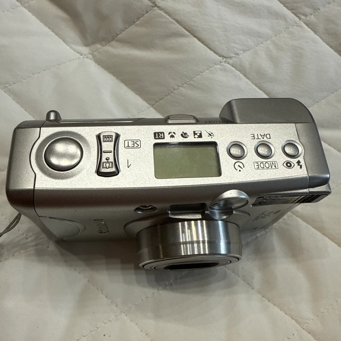 Canon Sure Shot 150u Gold Camera - photo 2