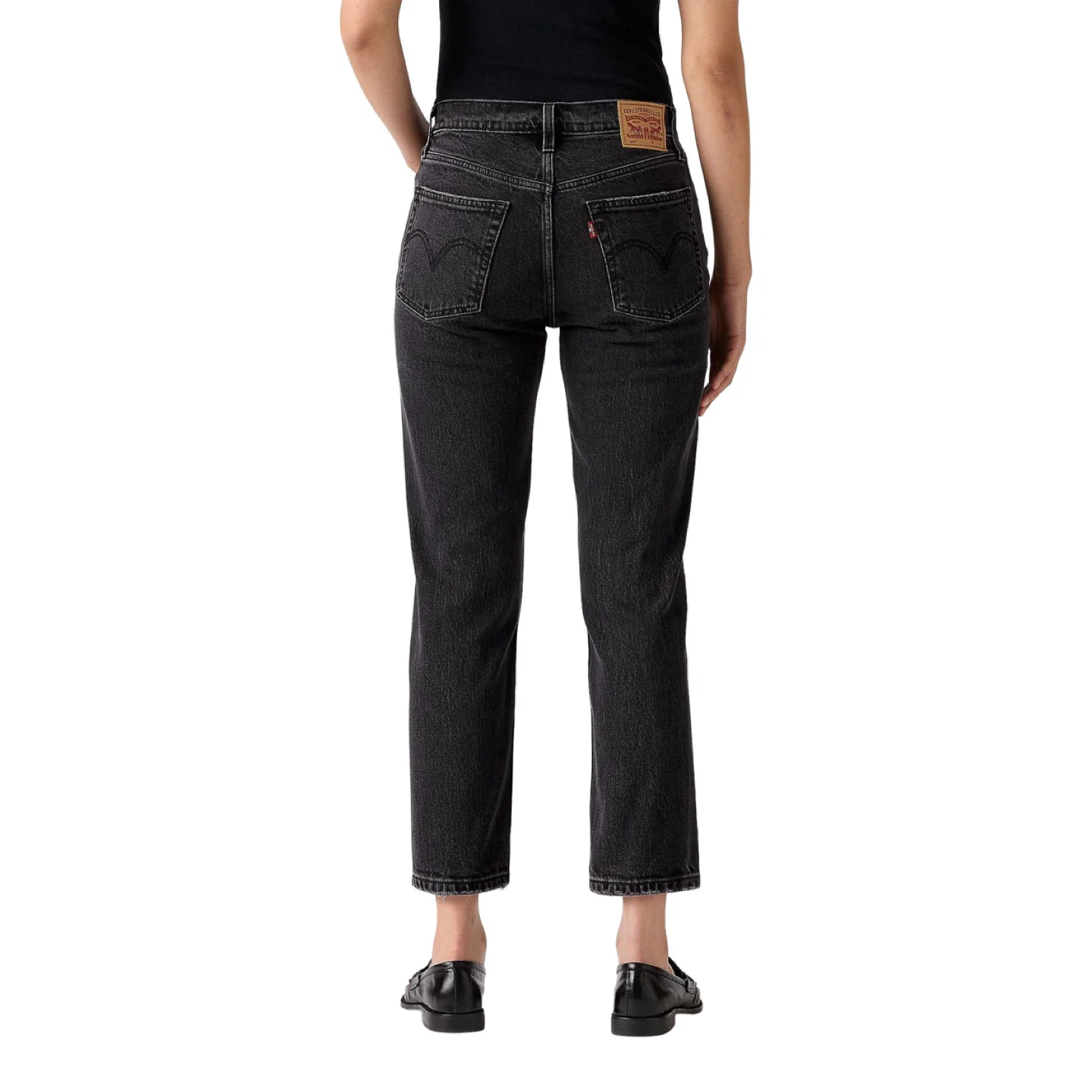 Levi’s Cropped Straight Jeans