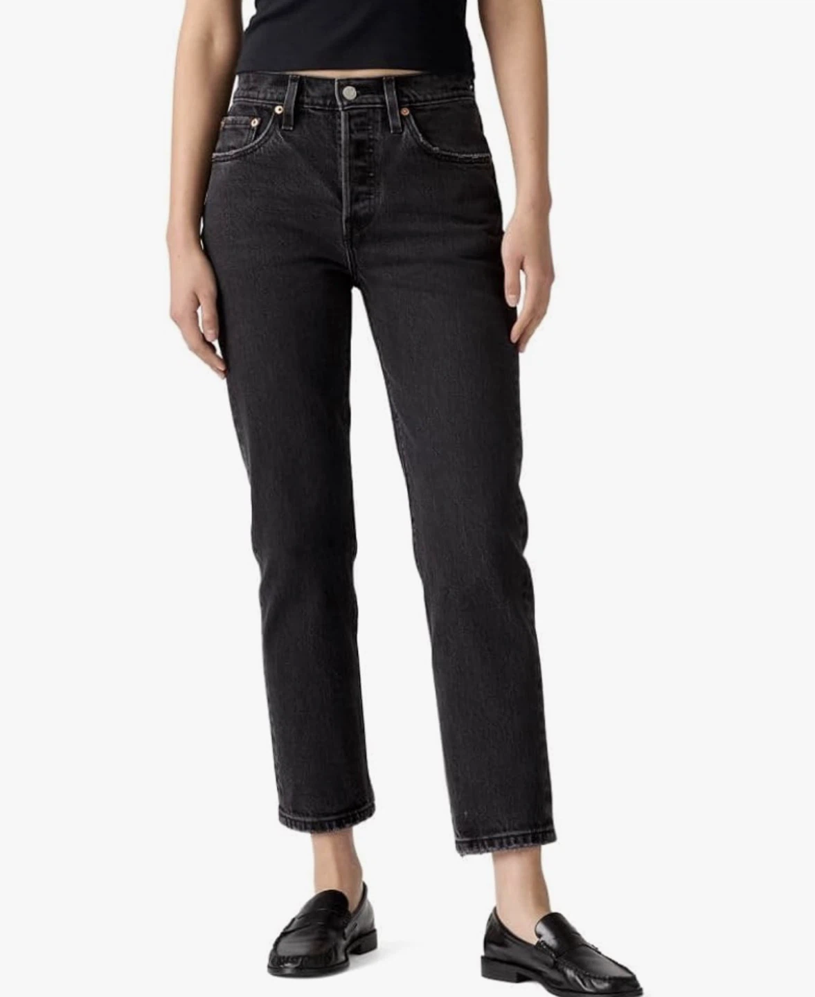 Levi’s Cropped Straight Jeans - photo 2