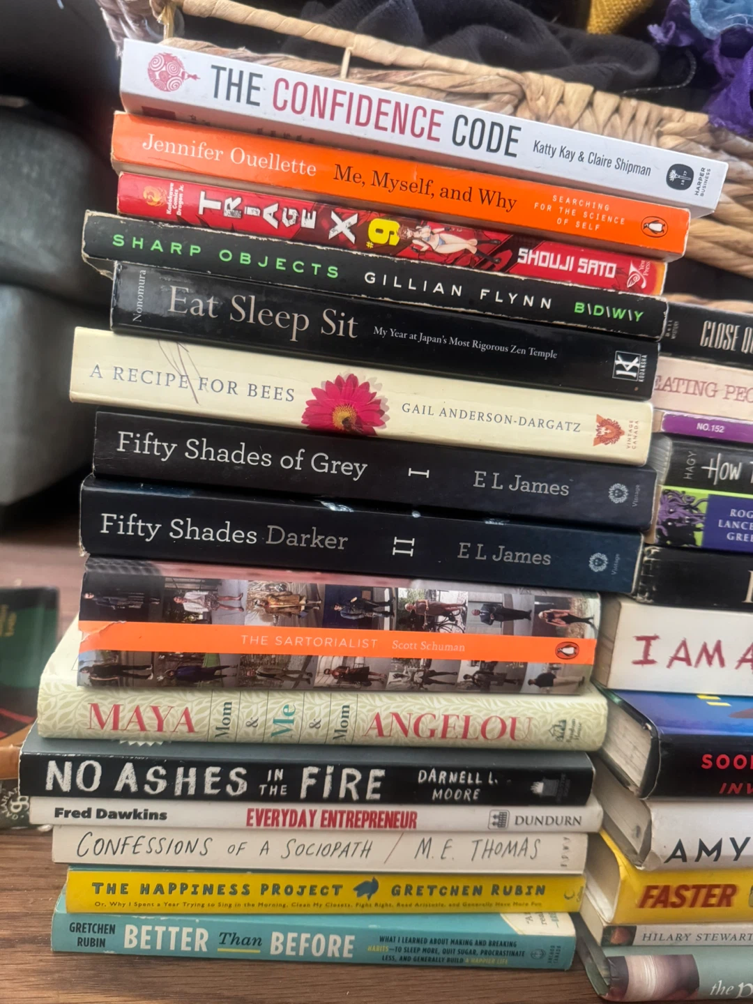 Stack of Assorted Books 📚