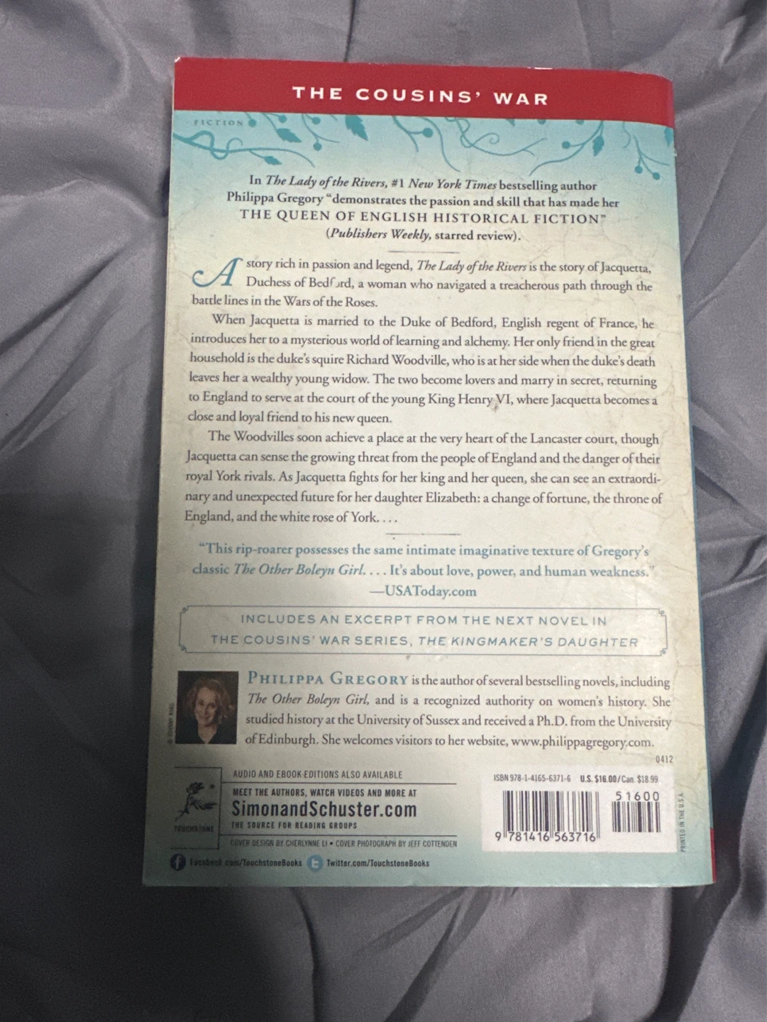 The Lady of the Rivers by Philippa Gregory - photo 2