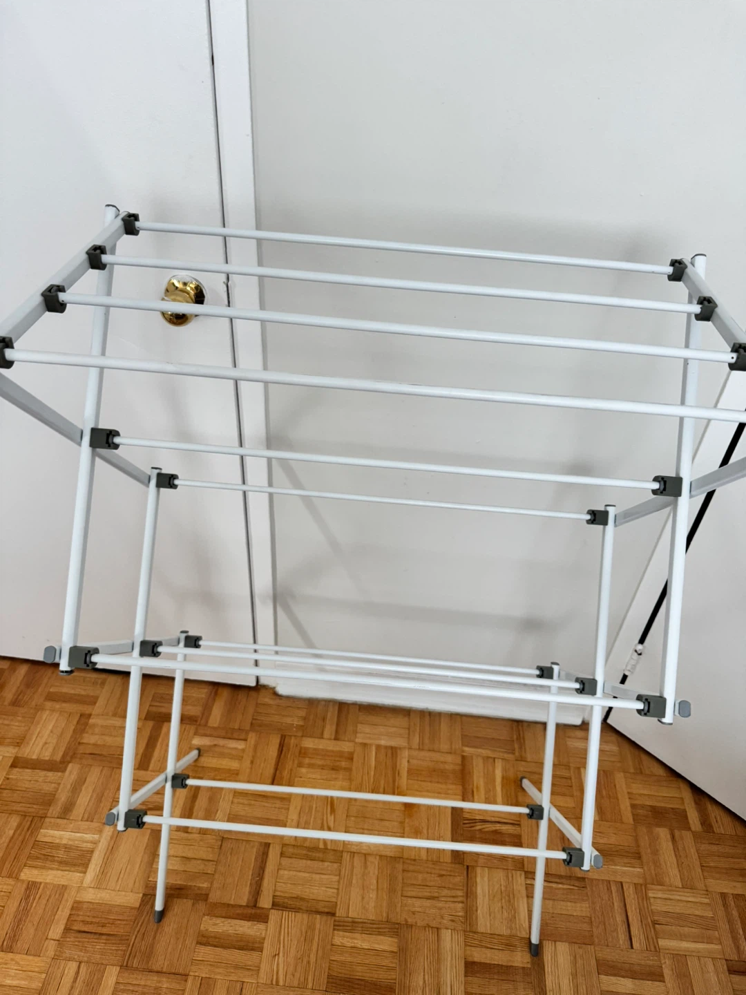 White Collapsible Drying Rack