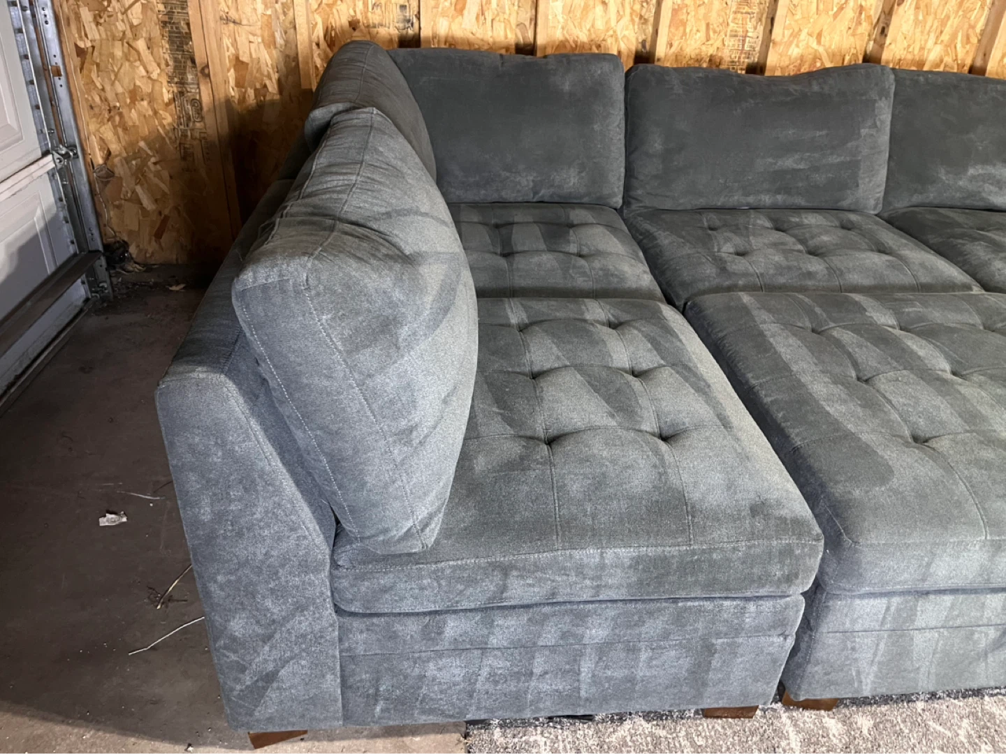 🚚FREE DELIVERY - Gray Thomasville Modular Sectional Sofa - photo 4