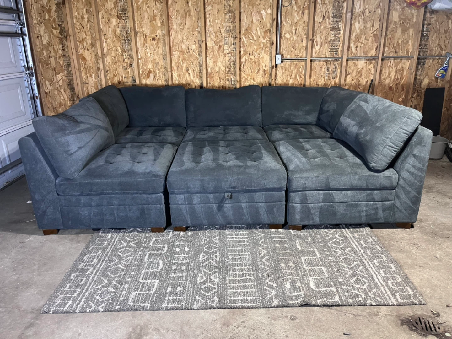 🚚FREE DELIVERY - Gray Thomasville Modular Sectional Sofa