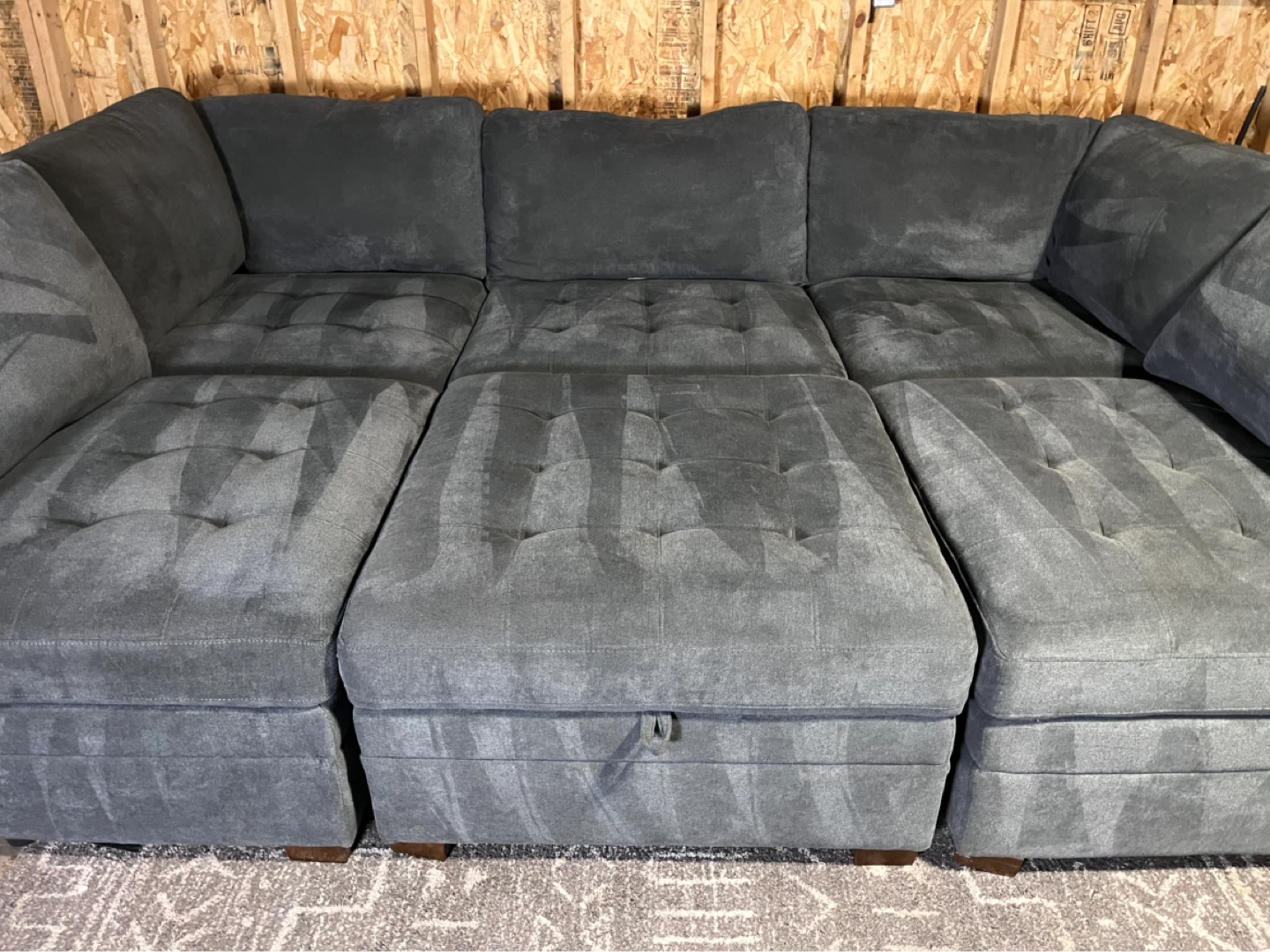 🚚FREE DELIVERY - Gray Thomasville Modular Sectional Sofa - photo 5