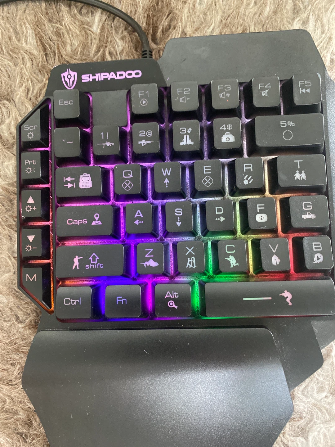 Shipadoo Gaming One Handed Keyboard - photo 2
