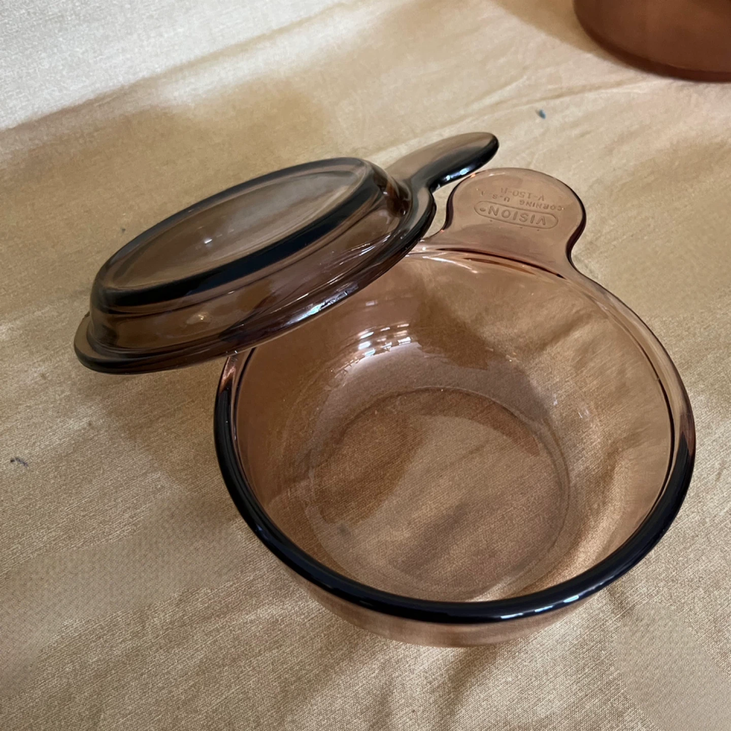 Vision Ware Amber Glass Cookware Set with Lids - photo 3