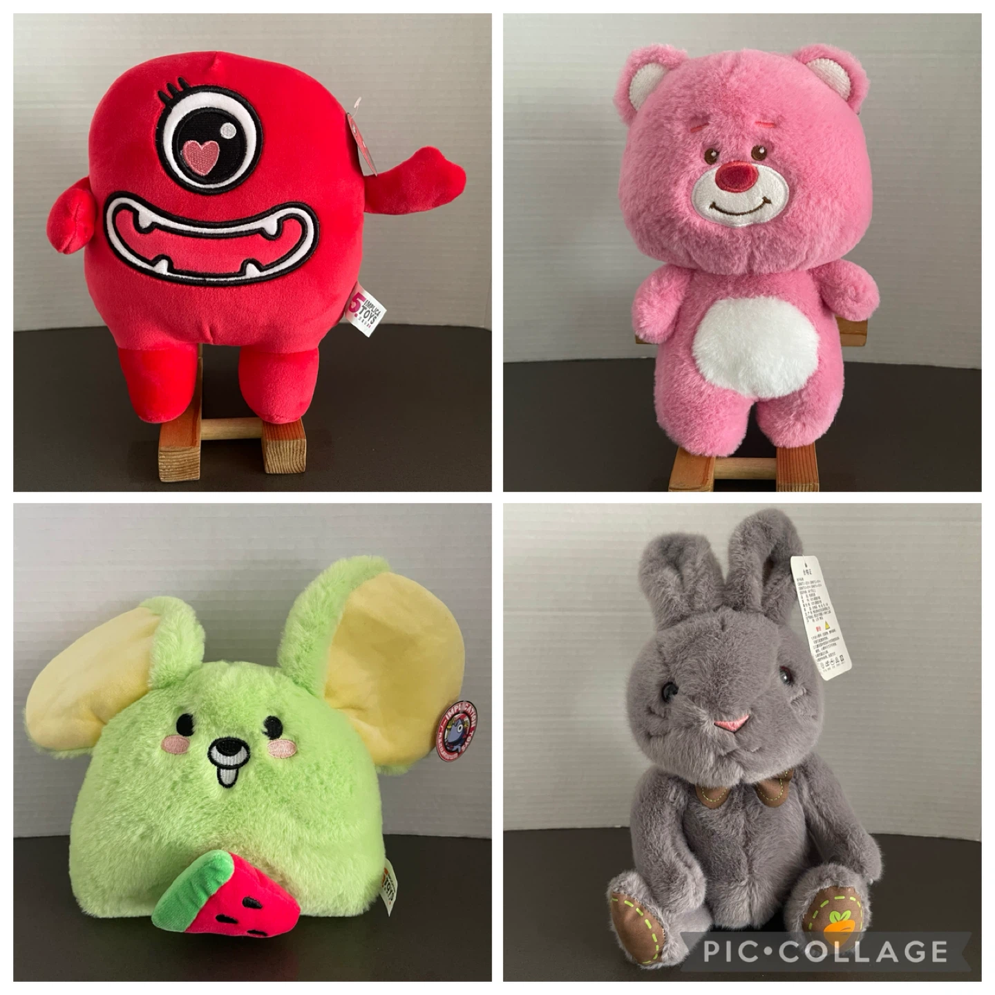 18 OHYO claw machine arcade plushies - photo 4