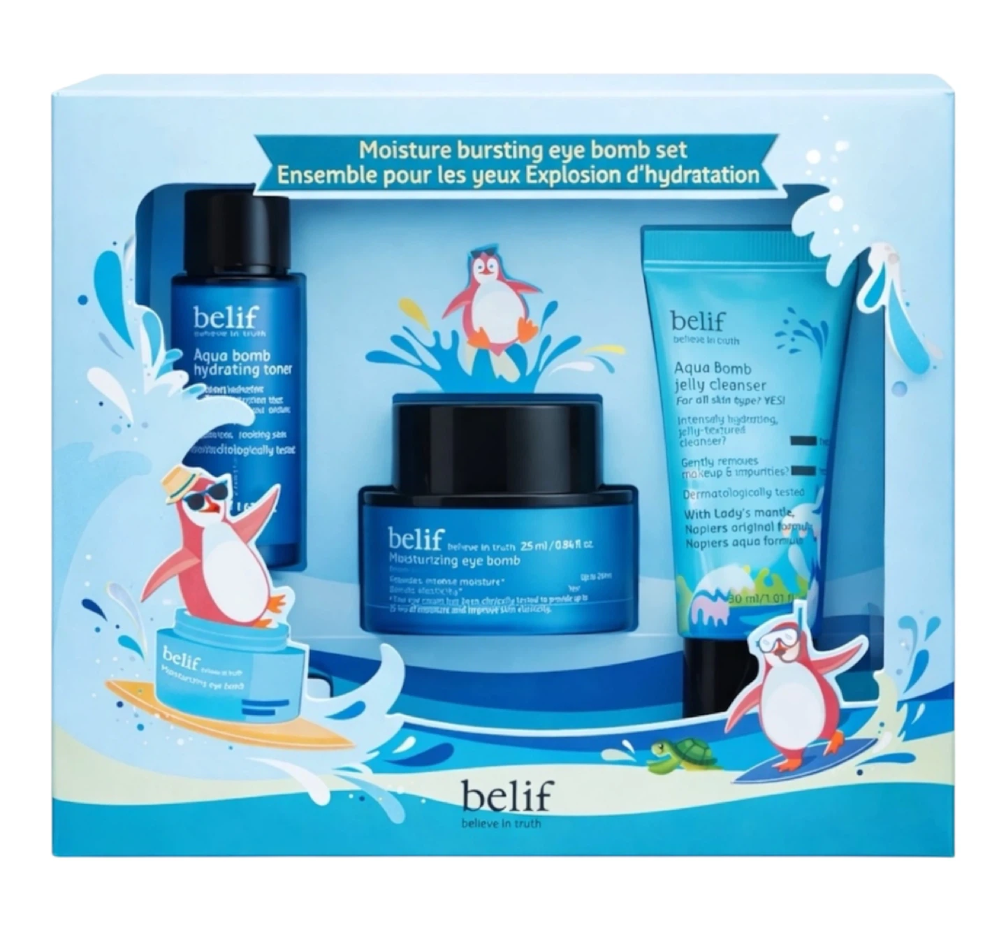 BELIF MOISTURE BURSTING EYE BOMB SET - BNIB