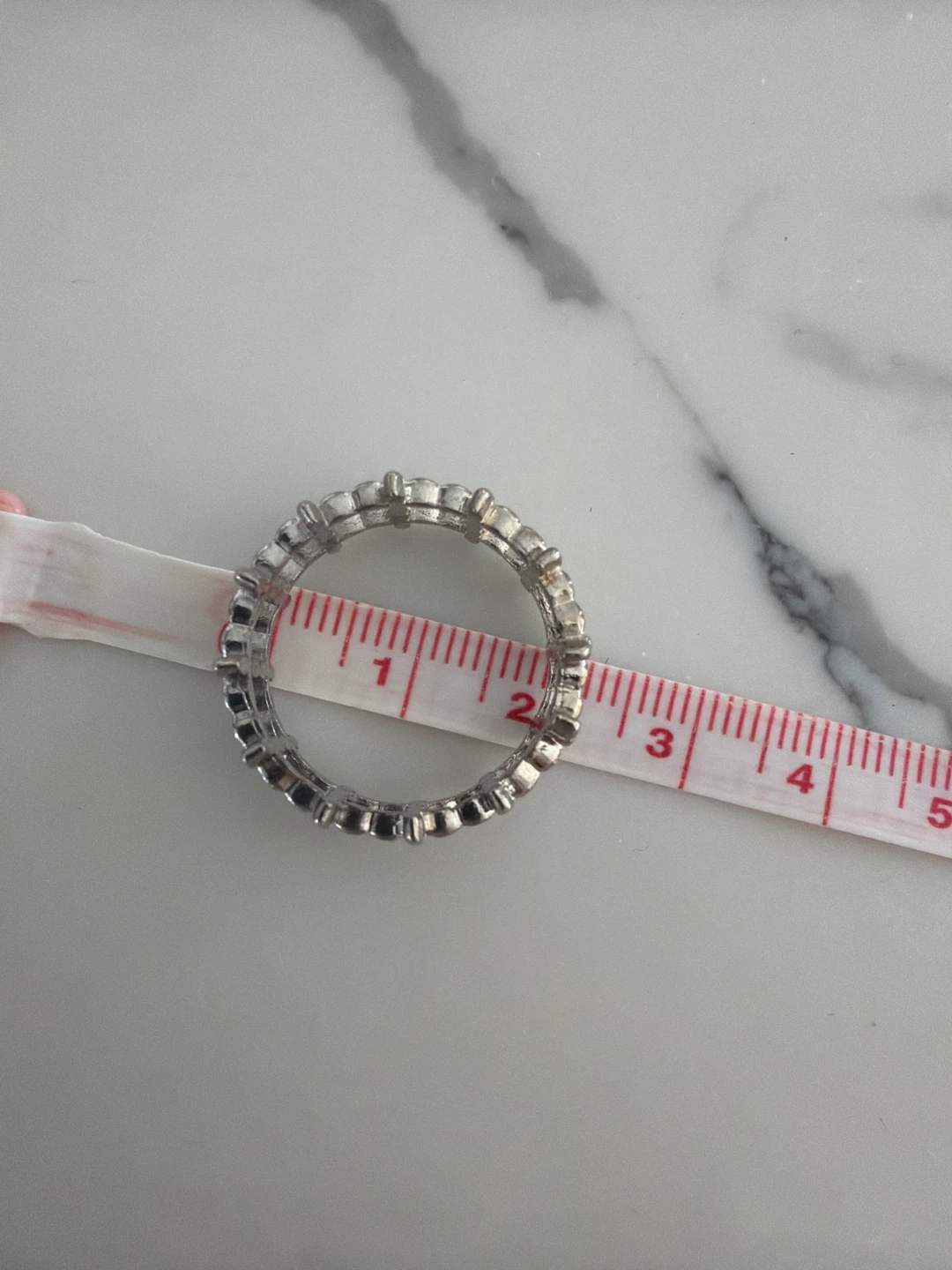Set of 2 Rhinestone Stackable Rings - photo 4