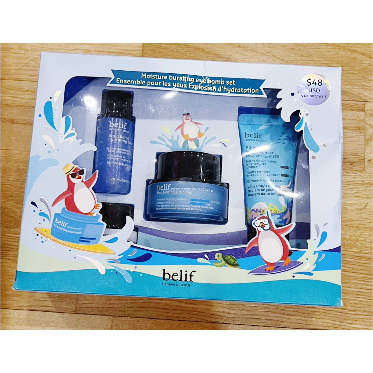 BELIF MOISTURE BURSTING EYE BOMB SET - BNIB - photo 2