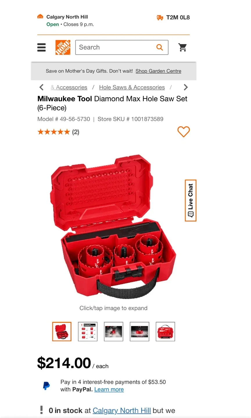 Milwaukee Switchblade Selfeed Bits & Diamond Max Hole Saw Kit - photo 4