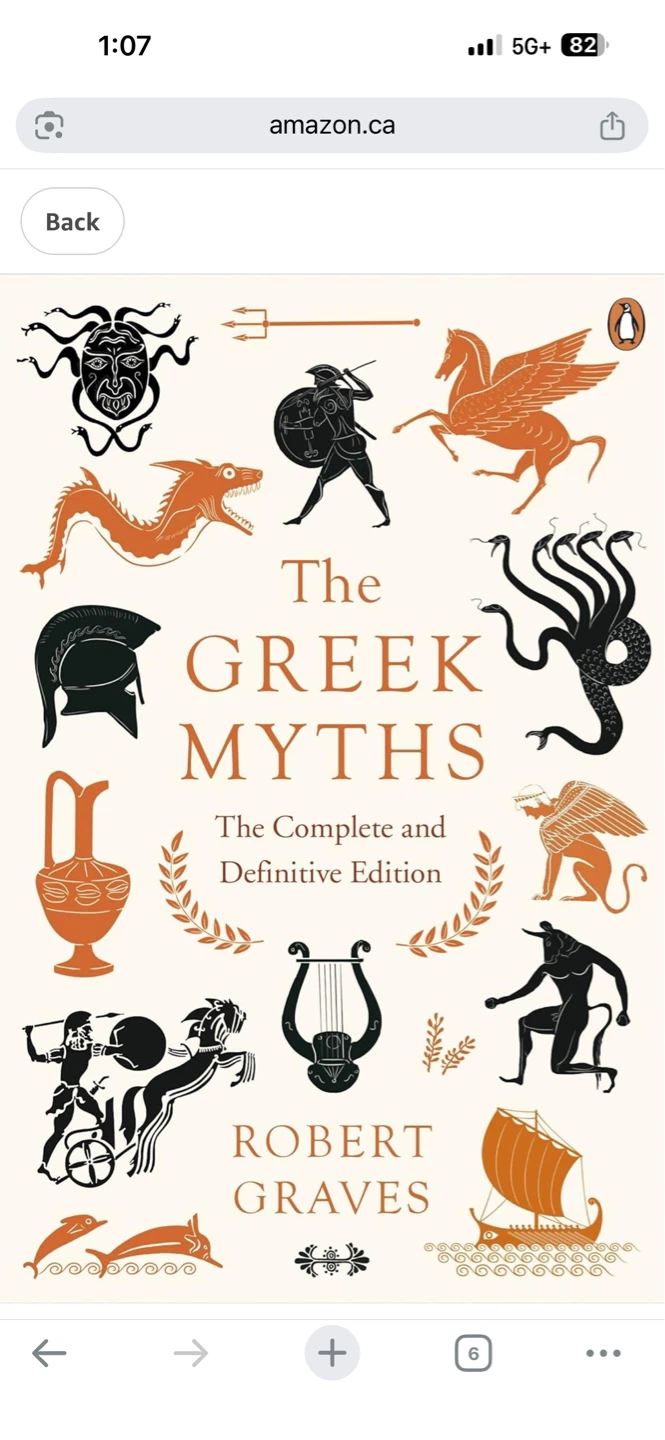 The Greek Myths book
