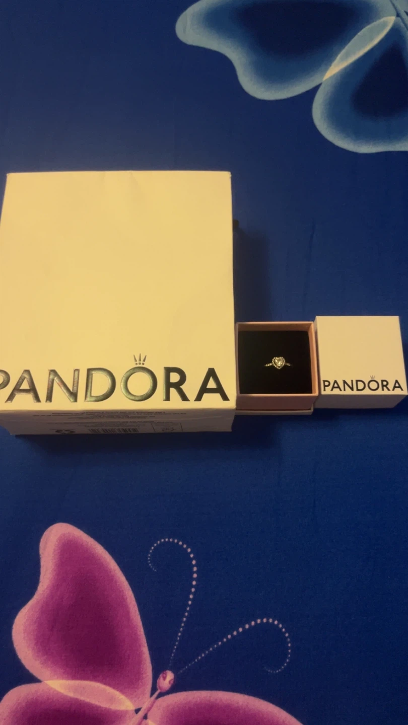 Pandora Heart Ring with Box
