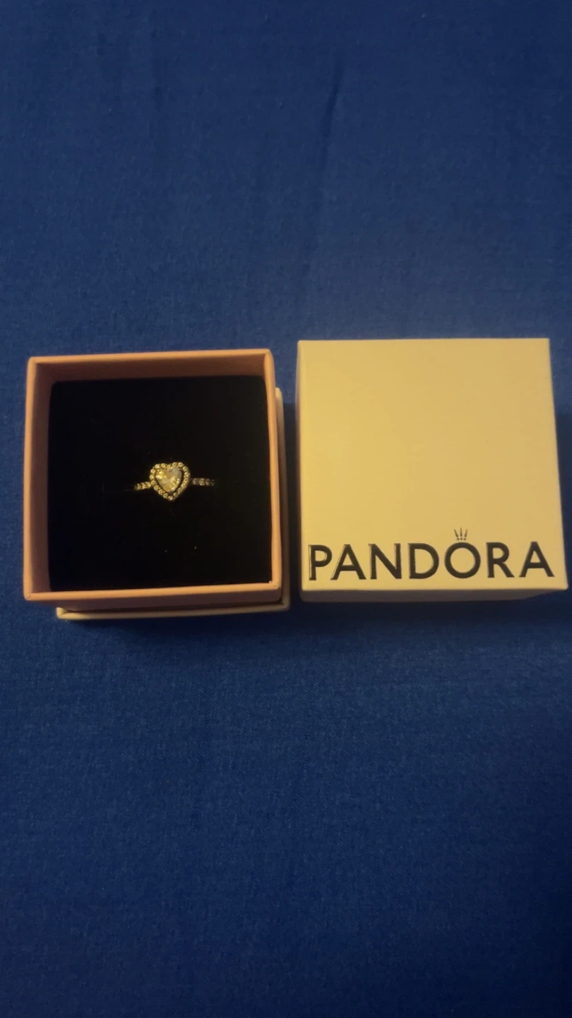 Pandora Heart Ring with Box - photo 2