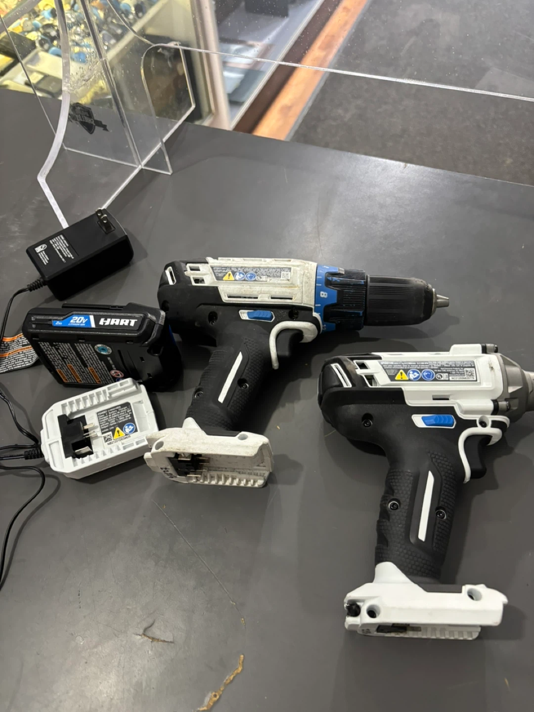 HART 20V Cordless Drill and Impact Driver Combo Kit
