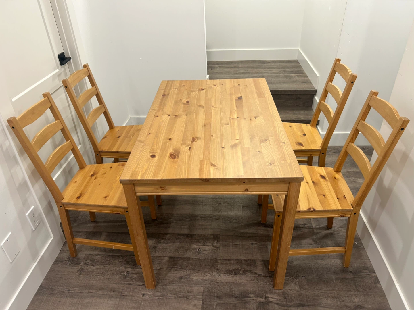 IKEA Dining set table with 4 chairs