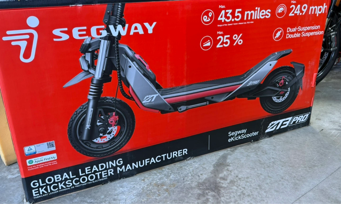 Segway ZT3 PRO Electric Kickscooter - photo 4