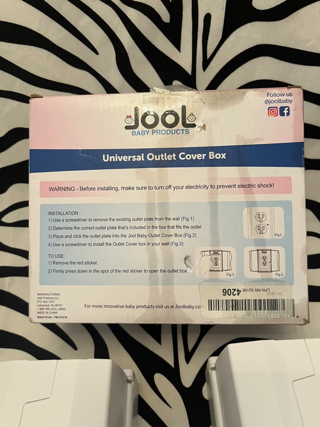 🔌 2-pack of Jool Baby Universal Outlet Cover Boxes 🔌 - photo 4