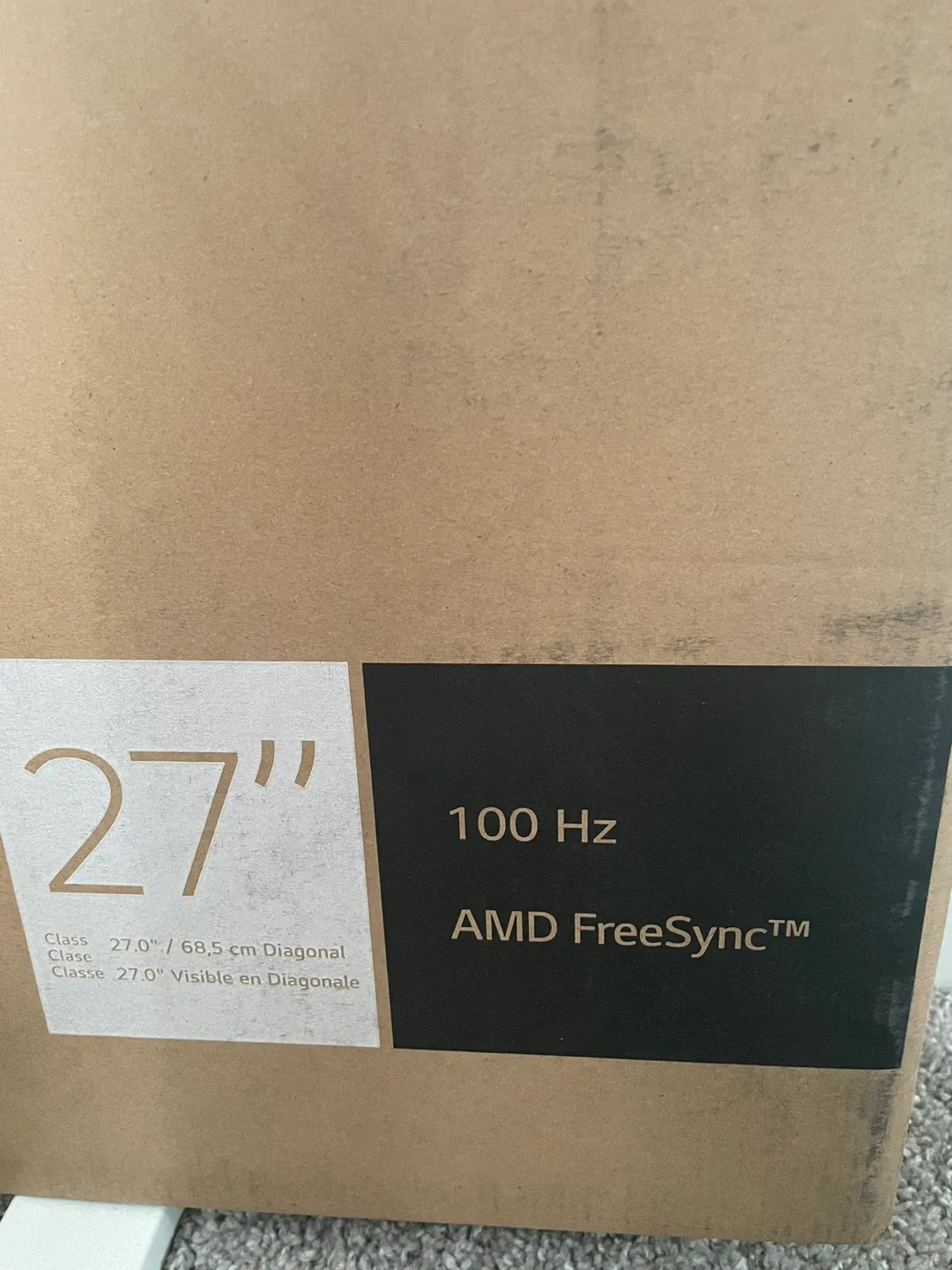 LG 27" FHD 100Hz Monitor - photo 4