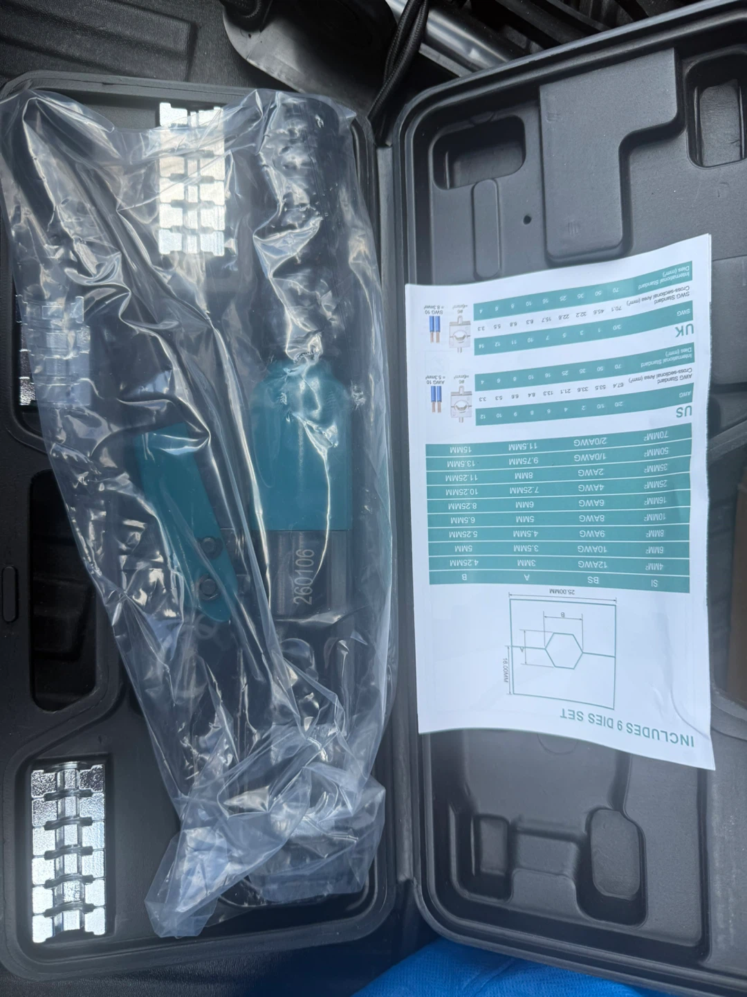 Hydraulic Crimping Tool 10 Tons - photo 3