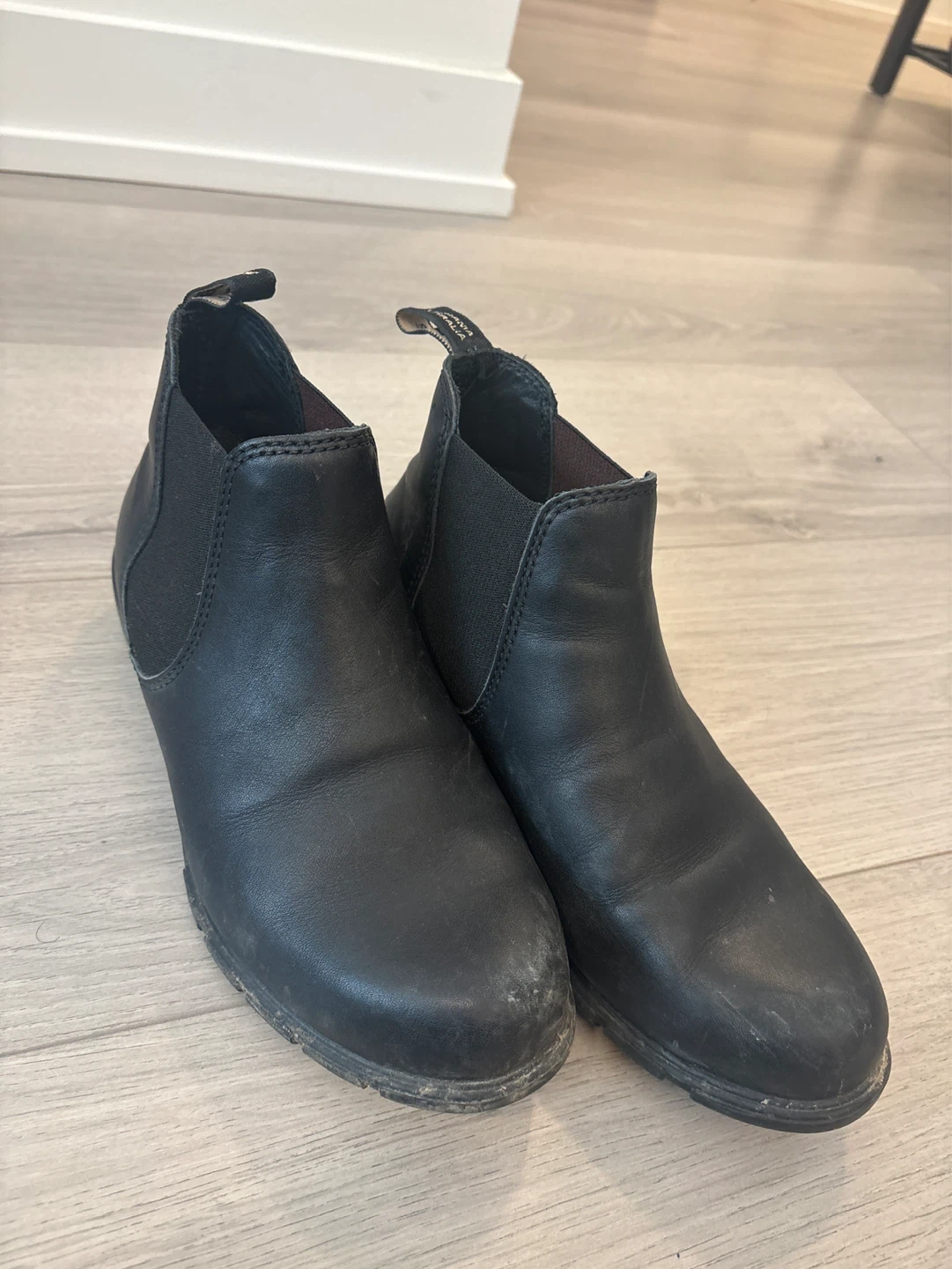 Blundstone Black Leather 9 Women (US) low heel Boots - photo 2