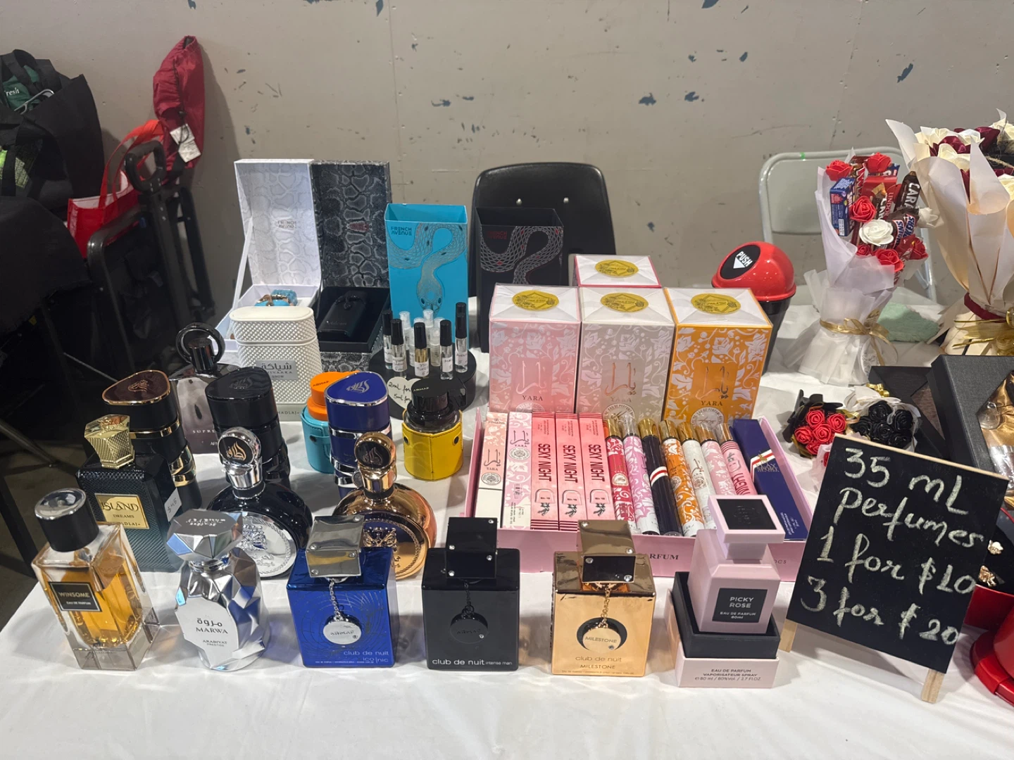 Variety of Perfumes