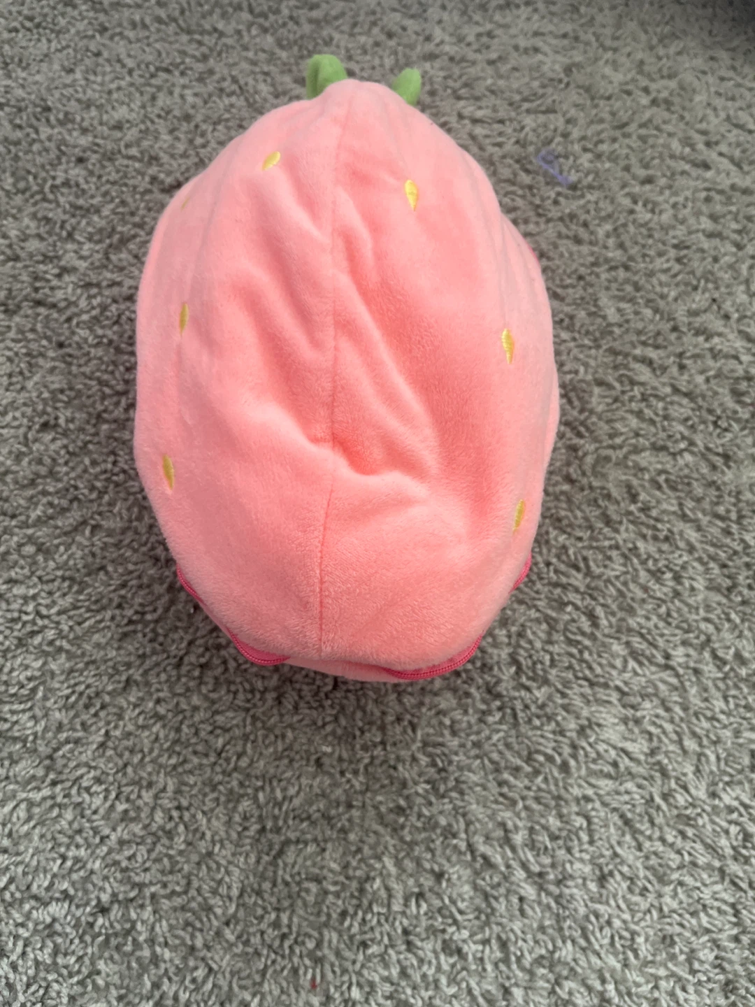 Pink rabbit plush toy