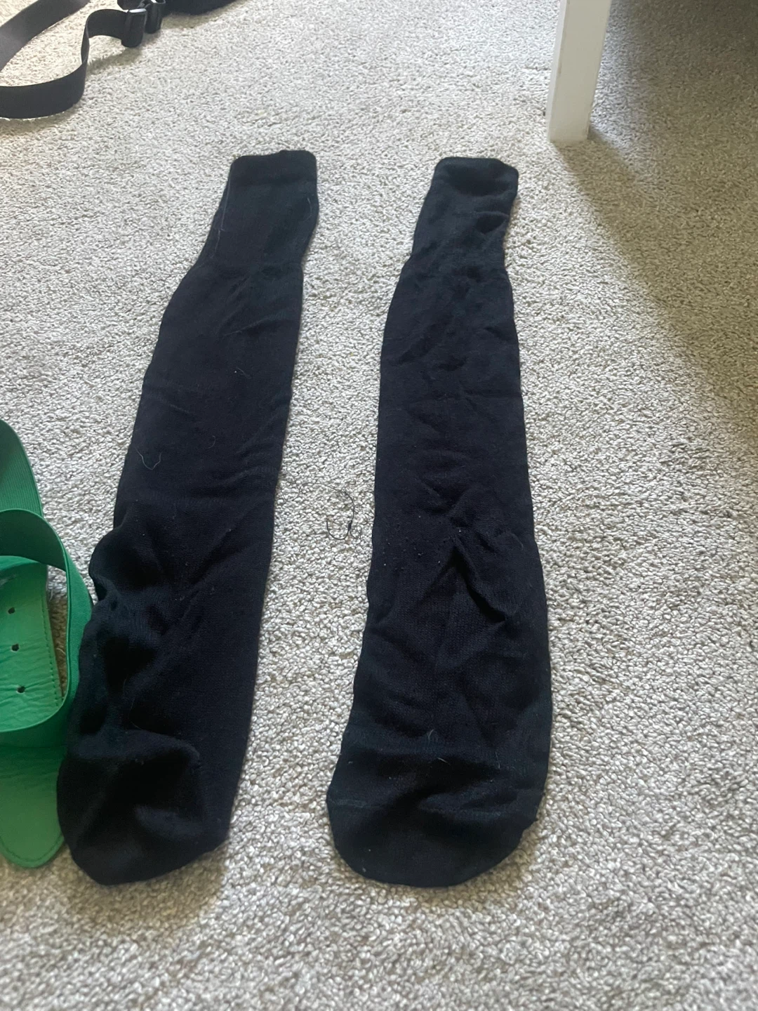 Black Baseball/ softballSocks