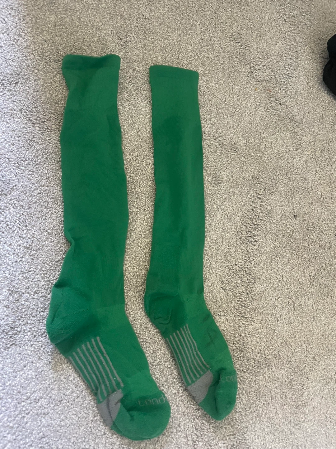 Green softball/ baseball Socks