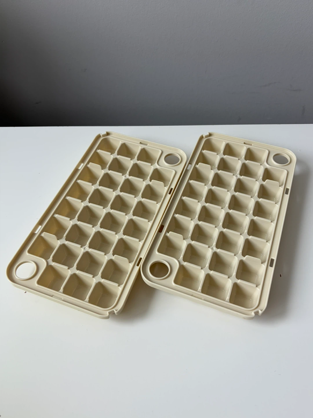 Beige Ice Cube Trays (2) - photo 2