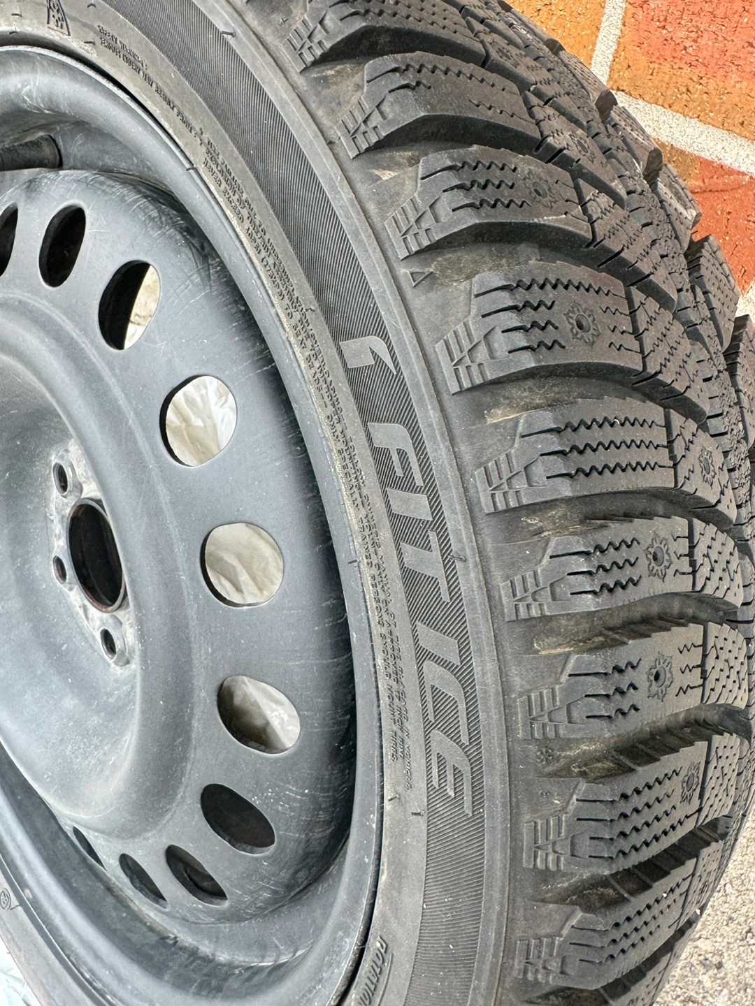Laufenn 215/45R17 Winter Tires on Rims - photo 2