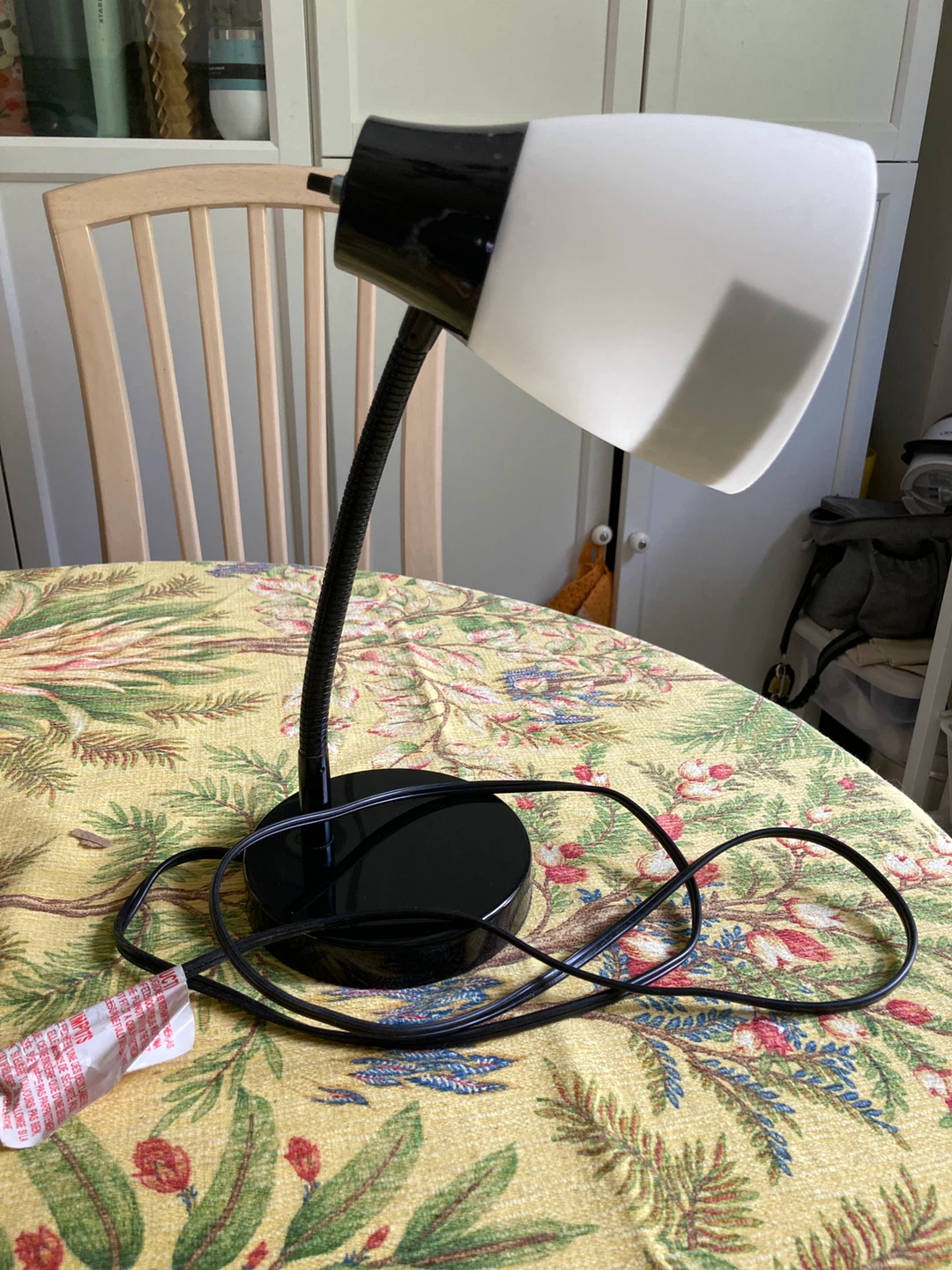 Black Gooseneck Desk Lamp - photo 2