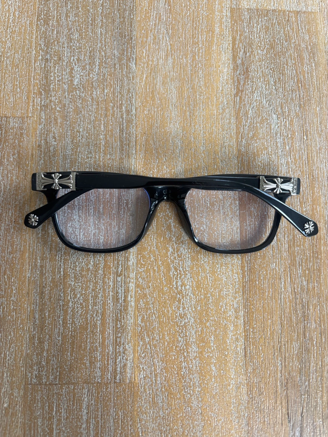 Chrome Hearts Black Glasses - photo 2
