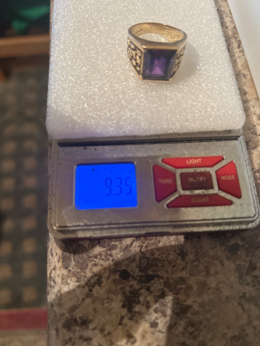 Lido 10K Gold Amethyst Ring - photo 4
