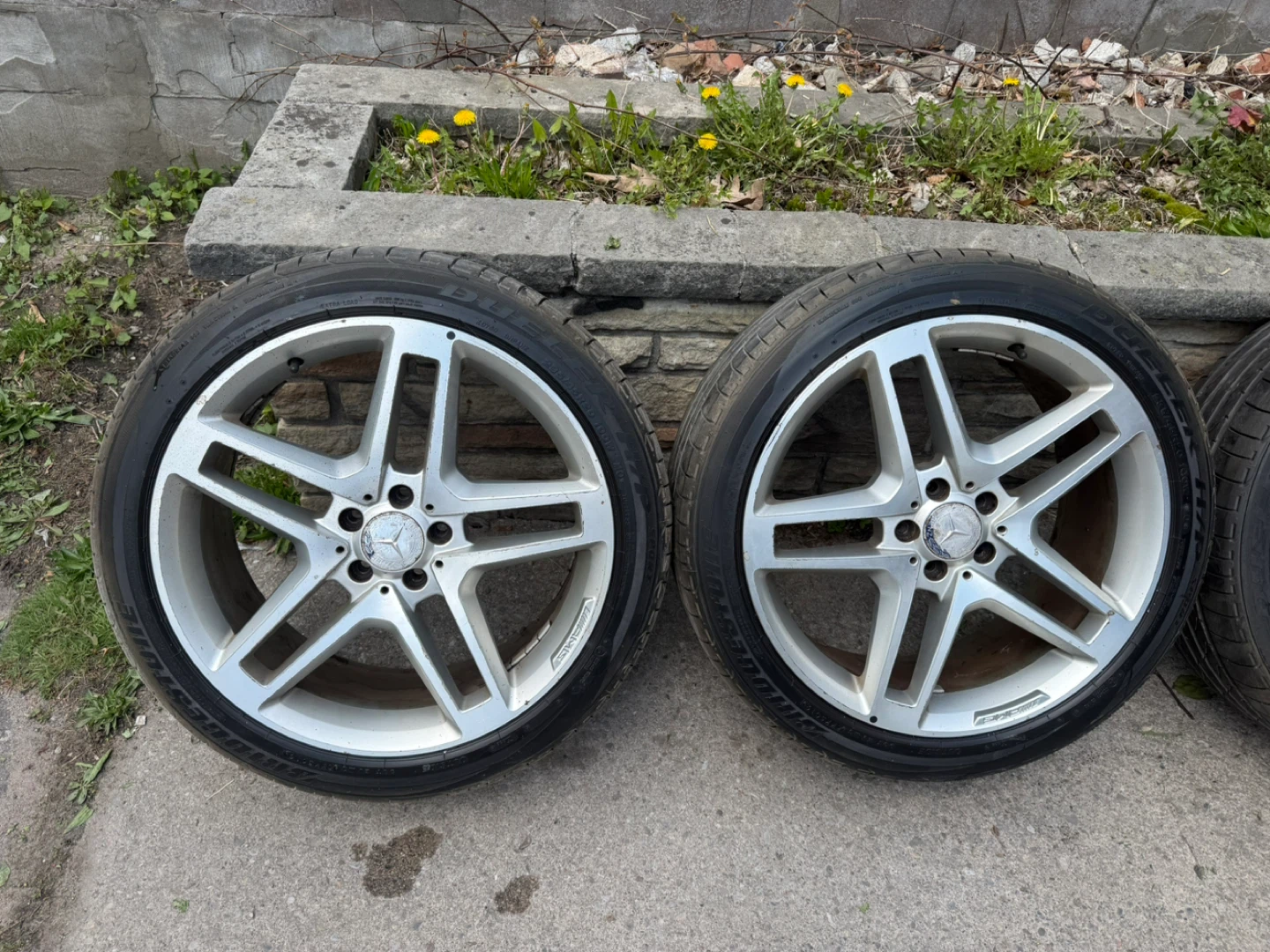 Set of 4 Mercedes-Benz Alloy Wheels - photo 3