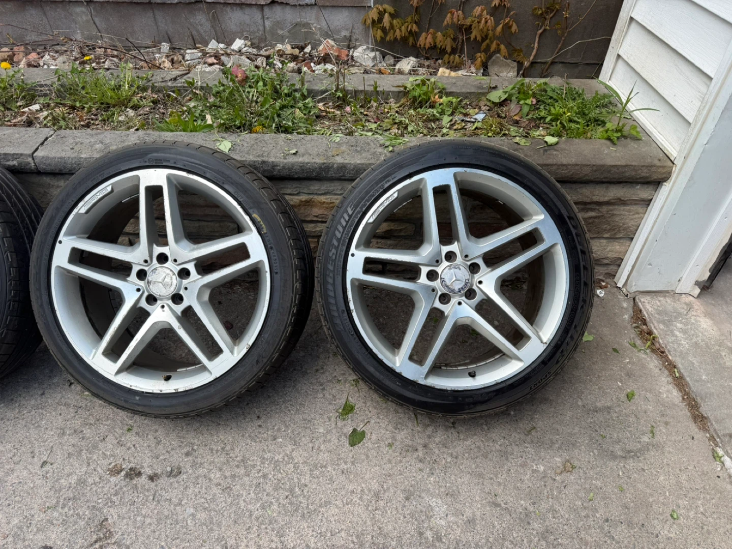 Set of 4 Mercedes-Benz Alloy Wheels - photo 2