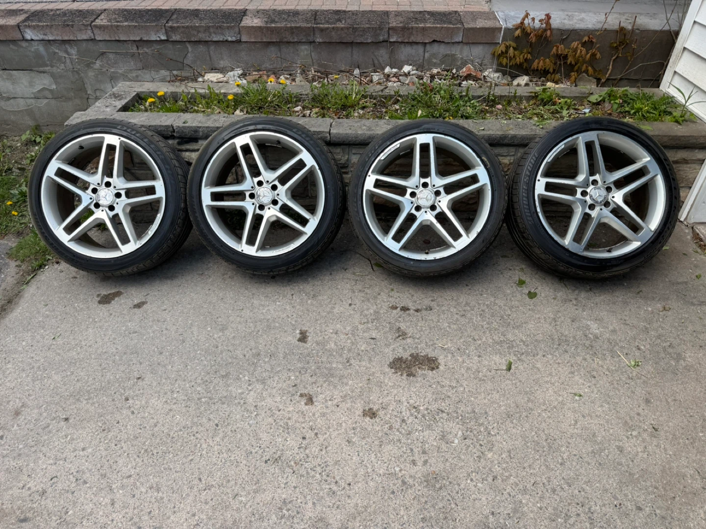 Set of 4 Mercedes-Benz Alloy Wheels