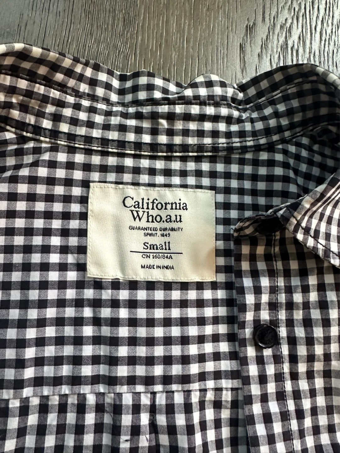 🇰🇷 Gingham Button-Up Shirt - photo 4