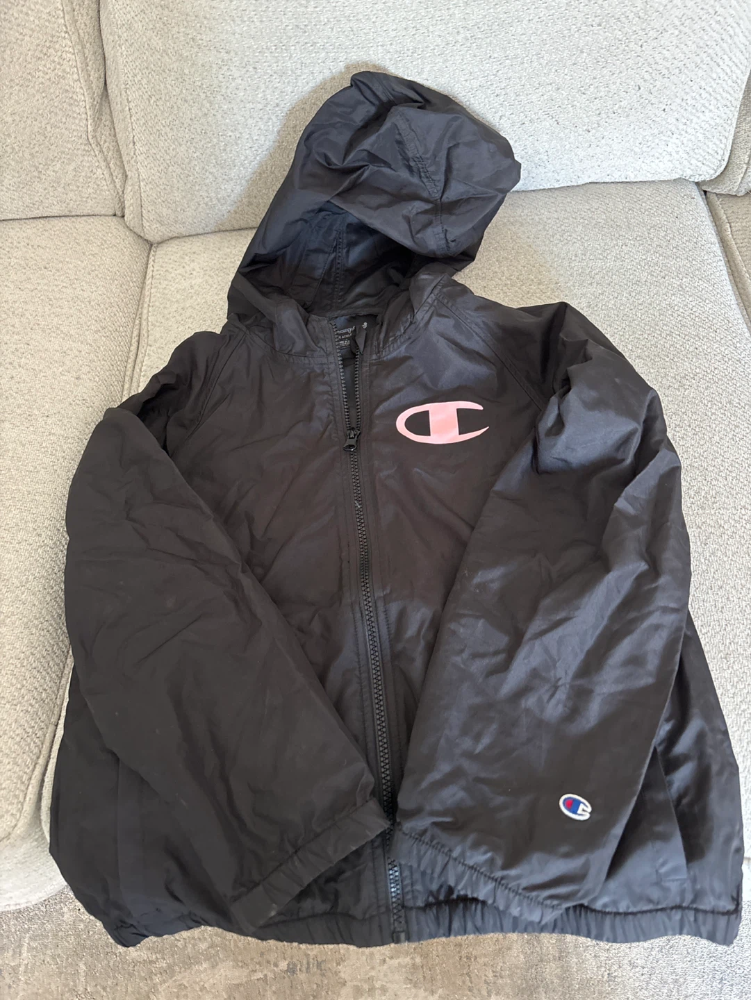 Champion Hooded Jacket - girls XL