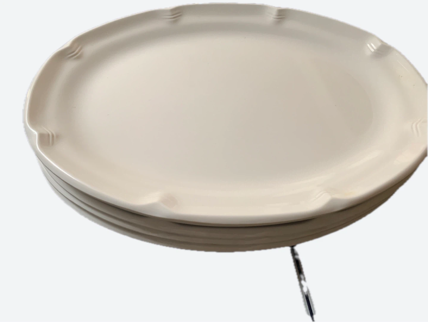 Lightweight Melamine Plate Set — 5pcs — $8