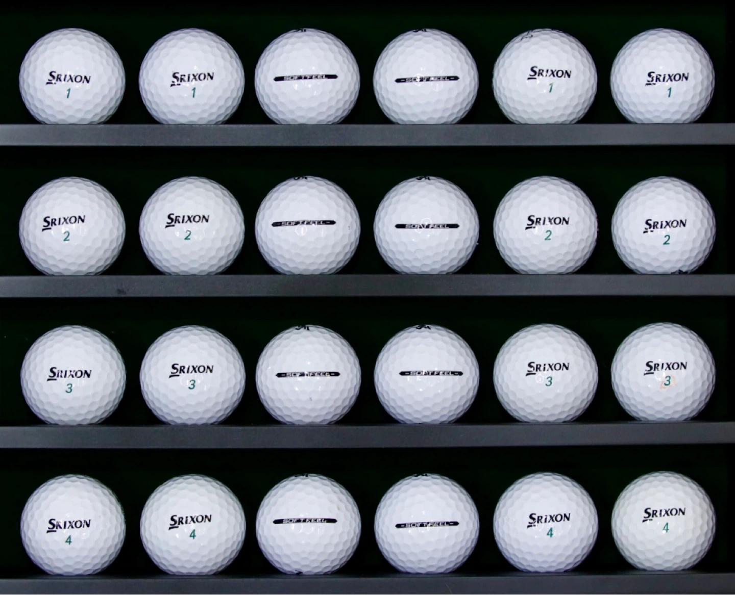 Srixon Soft Feel Golf Balls (24. White)
