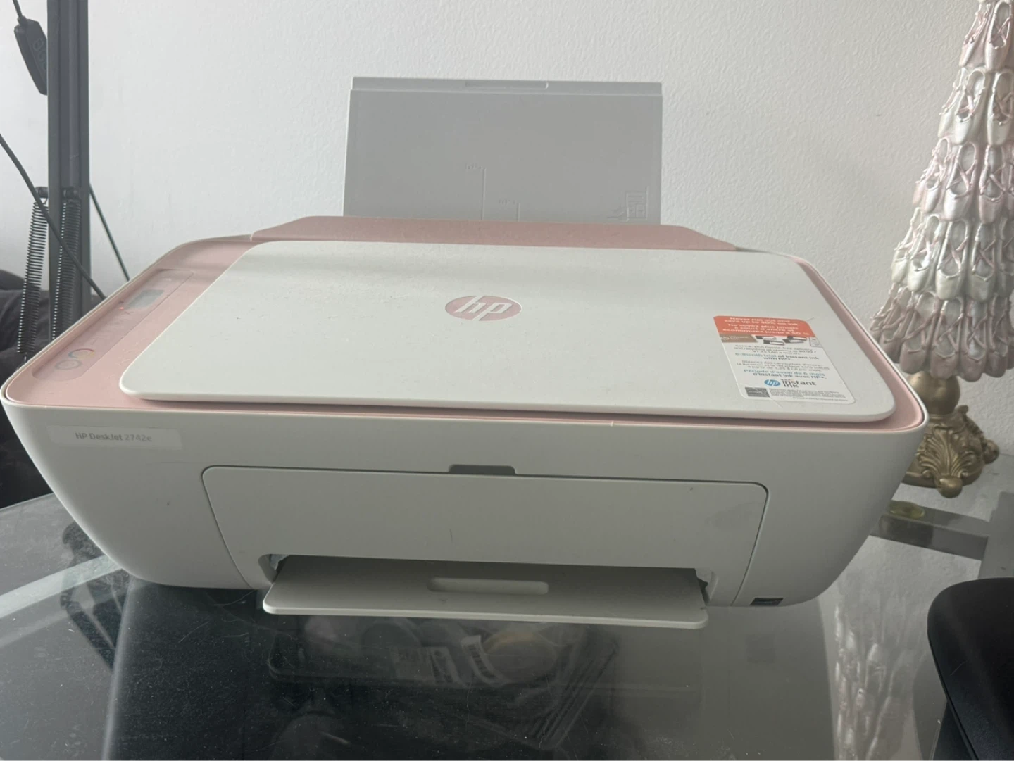 HP DeskJet 2742e All-in-One Printer - Rose Gold