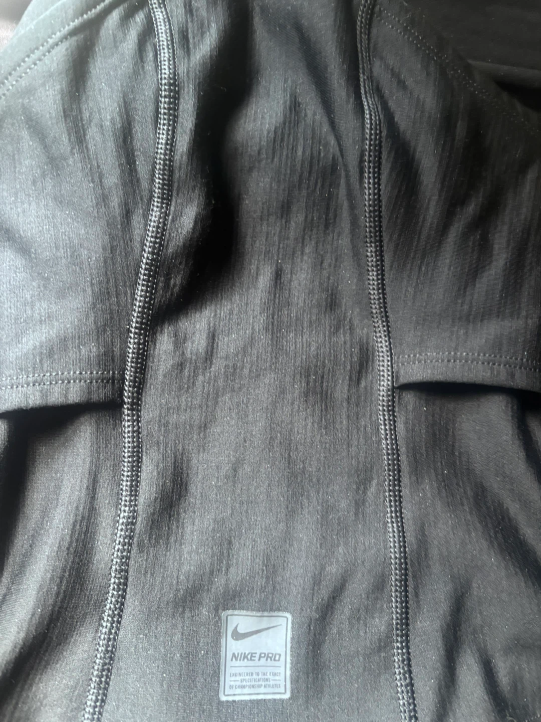 Nike Pro Black Compression Shirt - photo 2