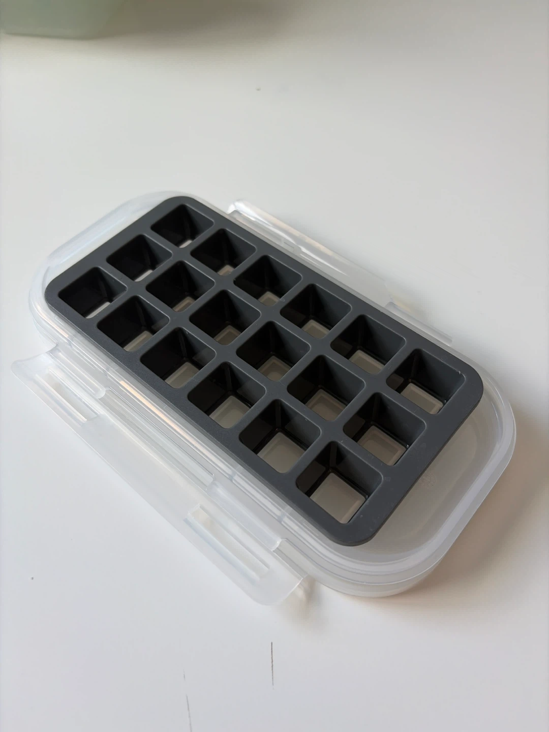 Minced Garlic Cube Tray with Lid