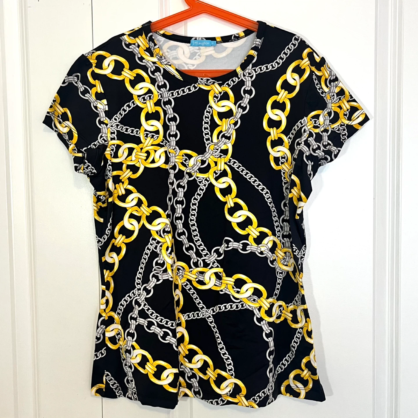 J. McLaughlin Chains Print T-Shirt - photo 2